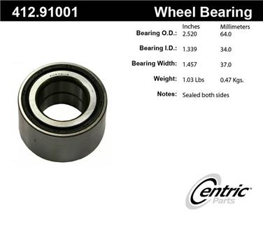 Wheel Bearing CE 412.91001