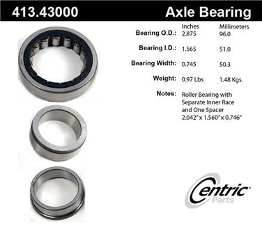 Axle Shaft Bearing CE 413.43000E