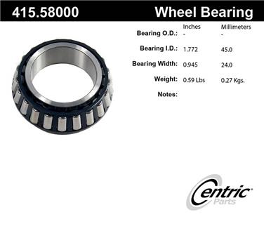 Wheel Bearing CE 415.58000E