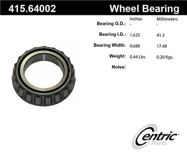 Wheel Bearing CE 415.64002E