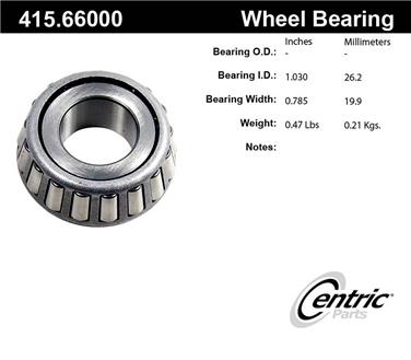 Wheel Bearing CE 415.66000E