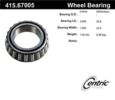 Wheel Bearing CE 415.67005