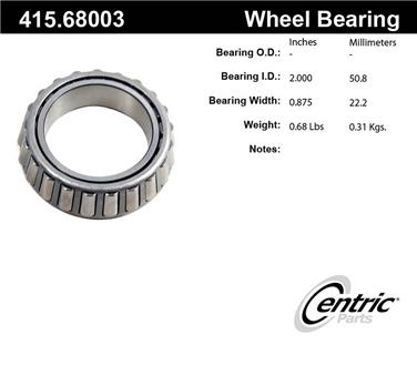 2009 Dodge Ram 3500 Wheel Bearing CE 415.68003E