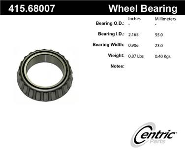 Wheel Bearing CE 415.68007E