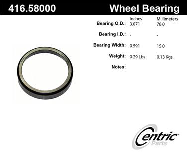 Wheel Bearing Race CE 416.58000E