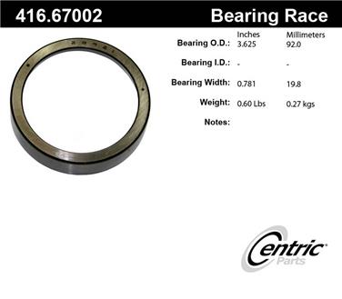 Wheel Bearing Race CE 416.67002