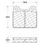 Disc Brake Pad Set CE 102.00451