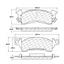 Disc Brake Pad Set CE 102.00520