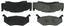 Disc Brake Pad Set CE 102.00840