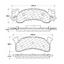 Disc Brake Pad Set CE 102.01530