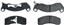 Disc Brake Pad Set CE 102.02000