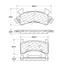 Disc Brake Pad Set CE 102.02020