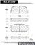 Disc Brake Pad Set CE 102.02350