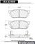 Disc Brake Pad Set CE 102.02560