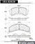 Disc Brake Pad Set CE 102.02620