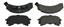 Disc Brake Pad Set CE 102.02620