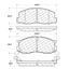 Disc Brake Pad Set CE 102.02630