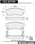 Disc Brake Pad Set CE 102.02750