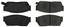 Disc Brake Pad Set CE 102.02760