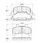 Disc Brake Pad Set CE 102.02890