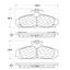 Disc Brake Pad Set CE 102.02940