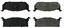 Disc Brake Pad Set CE 102.02960