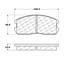 Disc Brake Pad Set CE 102.02990