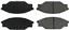 Disc Brake Pad Set CE 102.03030