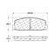 Disc Brake Pad Set CE 102.03320