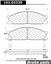 Disc Brake Pad Set CE 102.03330