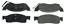 Disc Brake Pad Set CE 102.03440