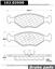 Disc Brake Pad Set CE 102.03500