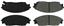 Disc Brake Pad Set CE 102.03730