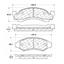 Disc Brake Pad Set CE 102.03750