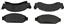 Disc Brake Pad Set CE 102.03750