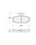 Disc Brake Pad Set CE 102.03910