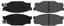 Disc Brake Pad Set CE 102.03970