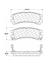 Disc Brake Pad Set CE 102.04010