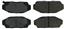 Disc Brake Pad Set CE 102.04090