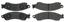 Disc Brake Pad Set CE 102.04120