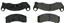 Disc Brake Pad Set CE 102.04310