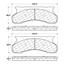 Disc Brake Pad Set CE 102.04500