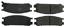 Disc Brake Pad Set CE 102.04710