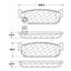 Disc Brake Pad Set CE 102.04810