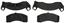 Disc Brake Pad Set CE 102.04990