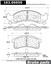 1993 Oldsmobile 98 Disc Brake Pad Set CE 102.05050