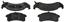 Disc Brake Pad Set CE 102.05050