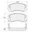 Disc Brake Pad Set CE 102.05090