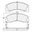 Disc Brake Pad Set CE 102.05300