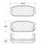 Disc Brake Pad Set CE 102.05320